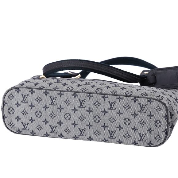 Louis Vuitton Lucille PM Tote Monogram Mini Lin M92676 Blue - Picture 6 of 7